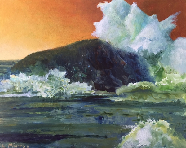 Click here to view Sunset Surf by Linda Clowes Murray
