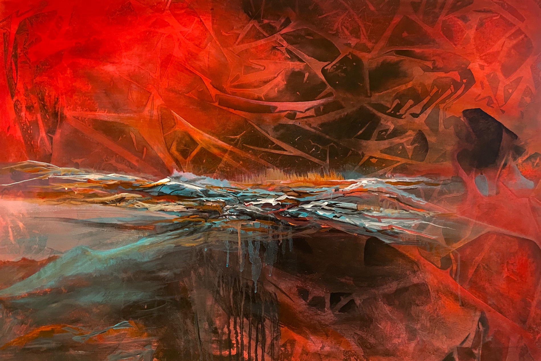 Click here to view Astral Rift by Linda Clowes Murray
