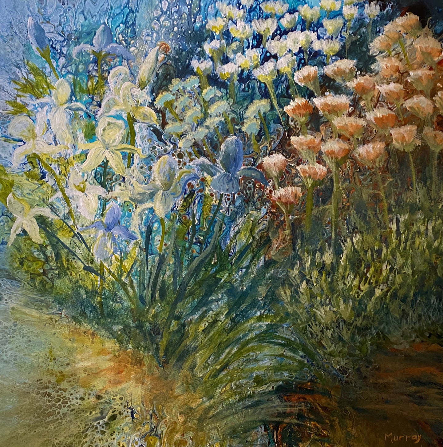 Click here to view Garden Aglow by Linda Clowes Murray