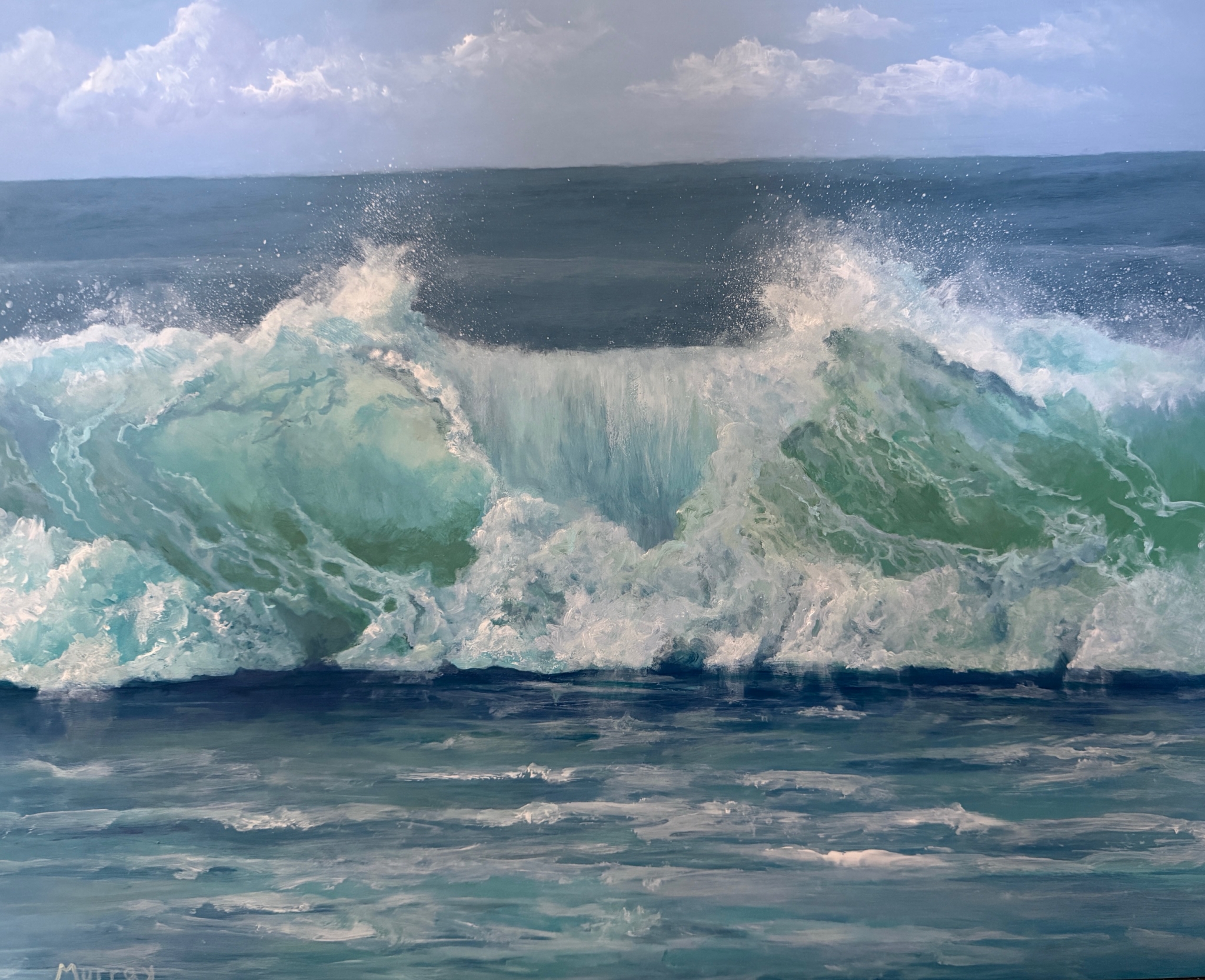 Click here to view Whispering Crest, Thunderous Heart by Linda Clowes Murray