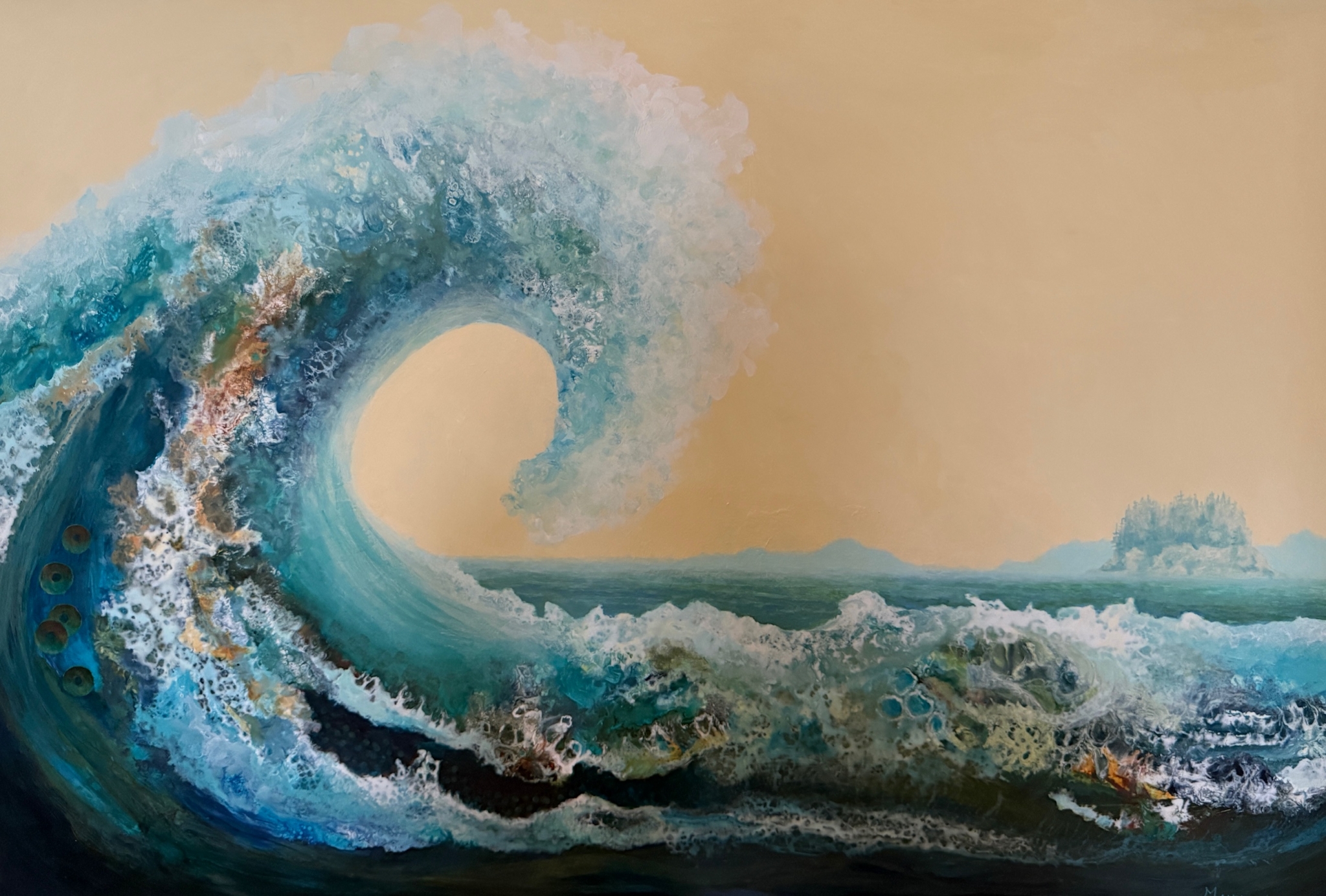 Click here to view The Gathering Tide by Linda Clowes Murray