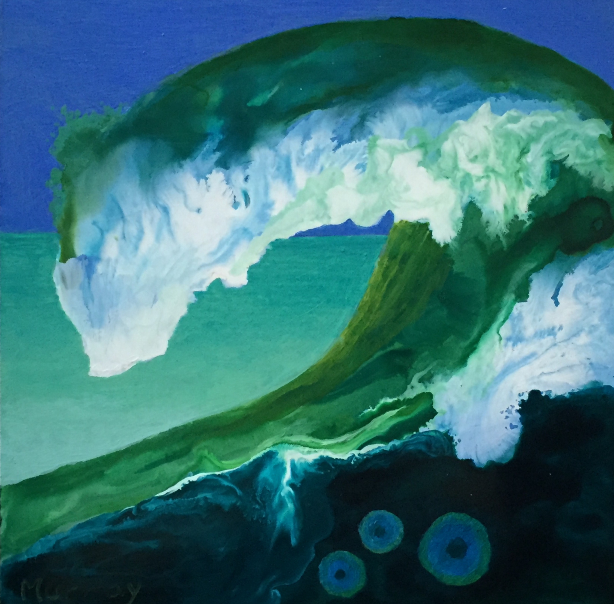 Making Waves #17 by Linda Clowes Murray